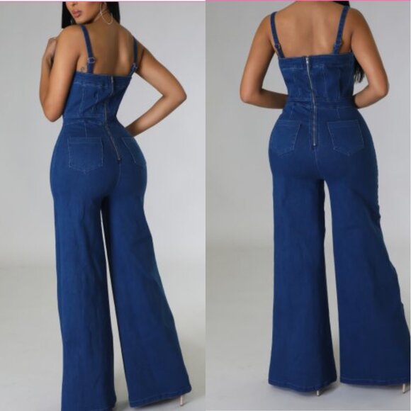 Paisley Days Jumpsuit: NWOT  SIZE S-M - Picture 3 of 4